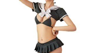 セーラー服 海軍風 女子制服 学生服 女子高校生 可愛い 清純 コスプレ 蝶结び ソックス付き セクシー ランジェ…