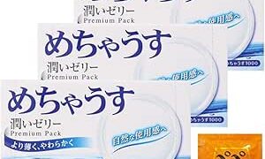 コンドーム – めちゃうす 1000 1箱12コ入×3パック 【ペペローションスタンダード5mL付】