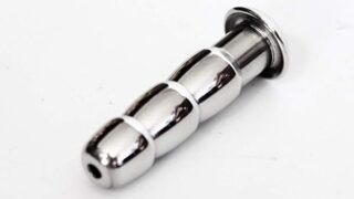 ディルド – 尿道プラグ3ビーズ式上級者向けオナニー尿道尿道開発尿道ビーズステンレス製（12mm）