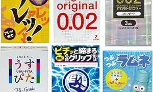 薄型 フィット ドット 色々試せるコンドーム6箱セット サガミオリジナル0.02、サガミ アレッ！、サガミ つぶつ…