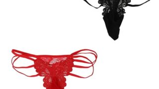 [Lunon] 男 コスプレ 紐パン セクシー 下着 2点 セット Tバッグ パンツ 男性用 大きいサイズ 過激 …