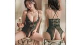 コスプレ – [PEREFEVU] 女性用 セクシーボディースーツ 股開き 穴開き式 キャミソール 脱がずに カップル刺激 深V…