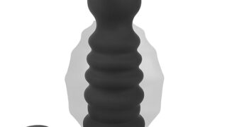 ディルド – TaRiss’s インフレート式アナルプラグ 凹凸あり 空気注入式 吸盤付き シリコン L 10cmx33cm