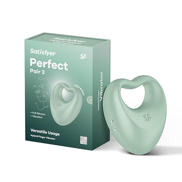 サティスファイヤー パーフェクトペア3/Satisfyer Perfect Pair 3 ペニスリングとフィンガー…