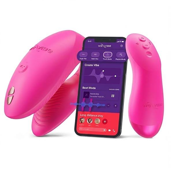 バイブ – 【正規品】 We-Vibe Chorus Pro 女性用 10段階振動 アプリ対応 リモコン付 カップルウェルネス…