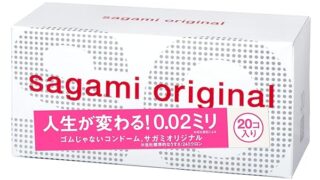 サガミオリジナル 【単品】 002 コンドーム 薄型 ポリウレタン製 0.02ミリ 20個入
