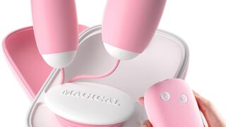【業界初・1年 保証【正規品】ダブル ローター 女性用 強力 バイブ 人気バレない見た目【一台二役!一体型磁気収納… 【業界初・1年 保証【正規品】ダブル ローター 女性用 強力 バイブ 人気バレない見た目【一台二役!一体型磁気収納…