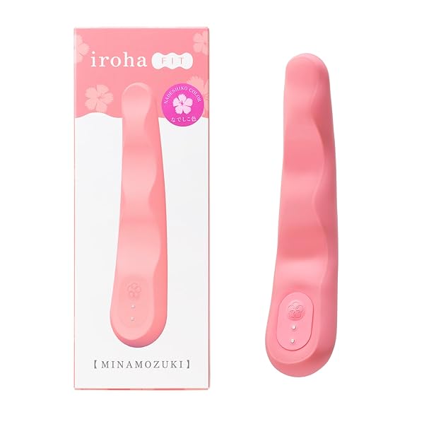 【25年春リニューアル】iroha イロハフィット みなもづき なでしこ色 バイブ 女性用 中いき 強力