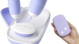 超可愛い ローターたまご型 ○スポット一台2役 防水 静音 USB 充電式 女性用 飛びっこ 電マ 潮吹き 小型 …