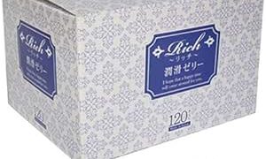ジャパンメディカル リッチ 潤滑ゼリー 2g×120本入 ジャパンメディカル リッチ 潤滑ゼリー 2g×120本入