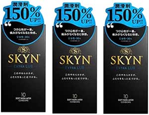 【3個セット】SKYN EXTRA LUB コンドーム 10個入