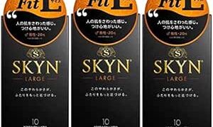 【3個セット】SKYN オリジナル アイアール コンドーム ラージ Lサイズ 10個入