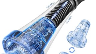 電動オナホ オナホ【業界初！3in1新時代】電動オホール オナホール ペニスポンプ【9種爆振＆5種驚きの吸引力＆4…