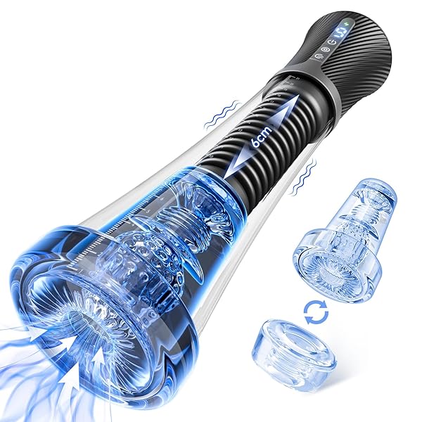 電動オナホ オナホ【業界初！3in1新時代】電動オホール オナホール ペニスポンプ【9種爆振＆5種驚きの吸引力＆4…