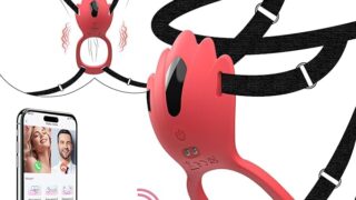 【9種類強力振動モードX 調整可能固定バンド付きXリモコン操作】バイブ 装着型 SMク女性用 ローター smグッズ…