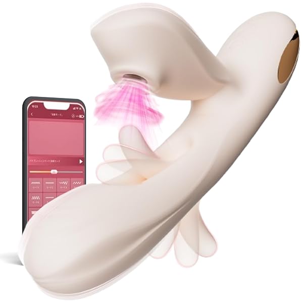 【膣内叩く＋強力振動＋真空吸引＋APP遠隔操作】 Toycod 「Angela」快感天使 バイブ 吸うやつ 強力 …