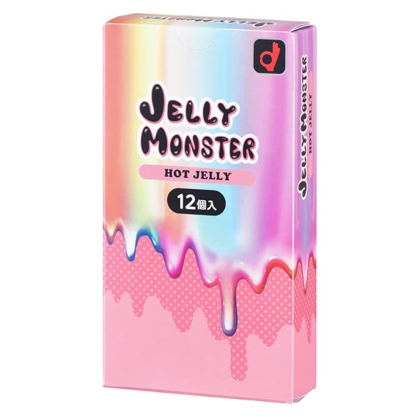 オカモトコンドームズ オカモト コンドーム JELLY MONSTER HOT JELLY (ゼリーモンスター ホ…