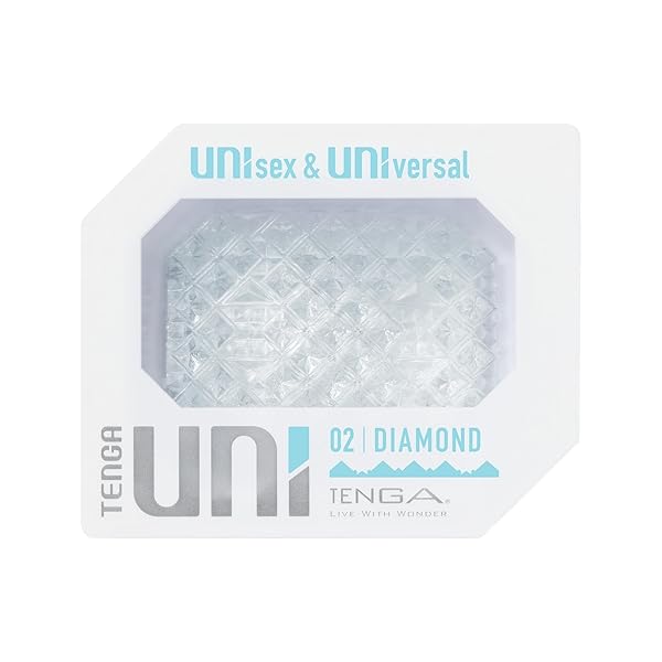 ホール – TENGA UNI DIAMOND テンガ ユニ ダイアモンド ピラミッドカット ユニセックス ぷるぷる触感 使い…