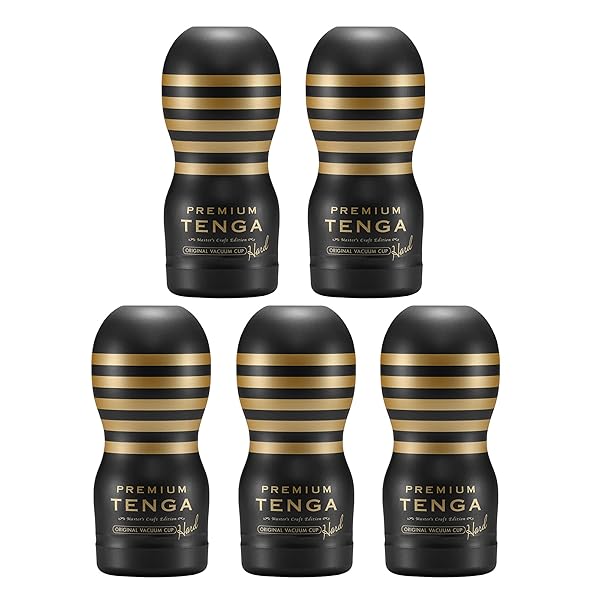 ホール – TENGA テンガ 新プレミアムテンガ オリジナルバキューム・カップ ハード 黒 5本セット