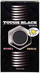 コンドーム タフブラック 12個入 コンドーム タフブラック 12個入