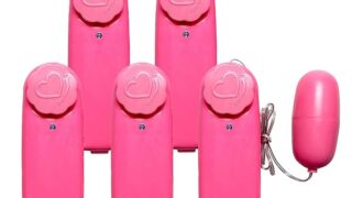 [米印] 電池式 ピンクローター 女性用 バイブレーター マッサージ ハンディーマッサージャー ツボ押し コンパク…