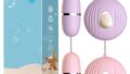 ローター – 【人気】静かで強力な- 女性用 膣トレグッズ 大人のおもちゃ | 初心者向け セルフプレジャー ピンク ミニシェル…
