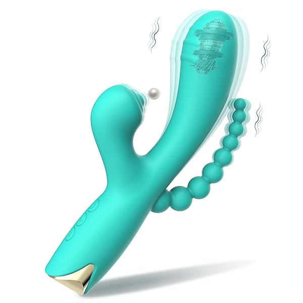 バイブ 女性用 電マ【10種叩く&10種振動】3点責め 【 Gスポット直撃+クリ責め+アナル開発】 強力 電動ディ…