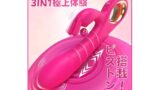 【3点同時刺激で極上の快感！】バイブ 女性用 中いき ピストン 大人のおもちゃ 【10×10種振動モード+7種高速…