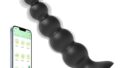 アナルバイブ 電動アナルビーズ スマホ操作可能 アナル開発 遠隔バイブレーター 男女兼用【ワンボタンで9振動制御】…