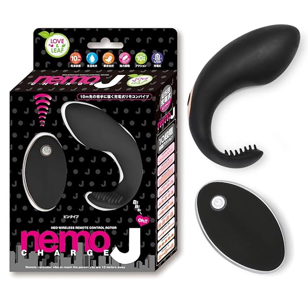 JAPANTOYZ(ジャパントイズ) nemoJ ネオ充電式リモコンローター ブラック
