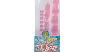 バイブ – Magiceyes アナル解錠スティック3本セット ピンク