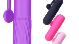 【NEW便利なテール付】バイブ 女性用 中いき 電マ人気 ローター 引っ張り出しやすい尻尾付き 秘密配送【柔軟シリ…