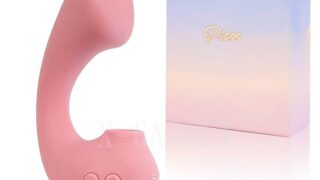Pitos ピトス 吸うやつ 吸引バイブ SNSで話題!! 大人の吸引バイブ 大人のおもちゃ くすみピンク 膣トレ…
