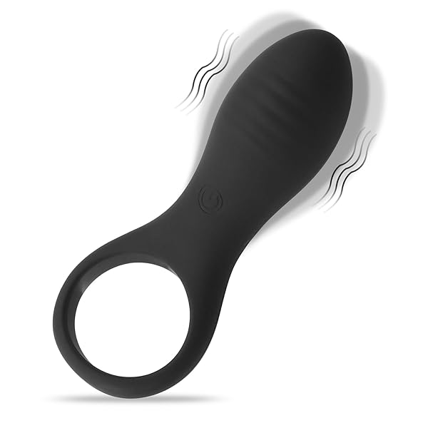 QUWANNICE コックリング ペニスリング 亀頭バイブ 「10種振動パタン&玉袋亀頭責め・クリ責め・乳首責め」…