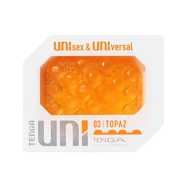 ホール – TENGA UNI TOPAZ テンガ ユニ トパーズ ラウンドカット ユニセックス ぷるぷる触感 使い切り ミニ…