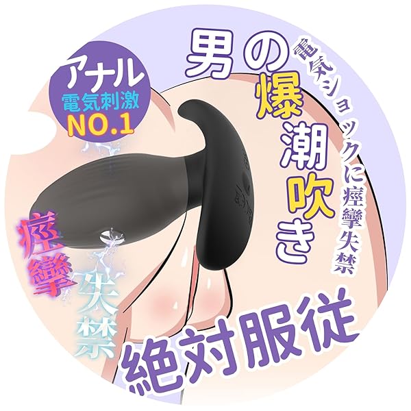 三丸 アナルバイブ アナルプラグ アナル ローター 遠隔ローター アダルトグッズ 男性用 前立腺 バイブ 男性向け…