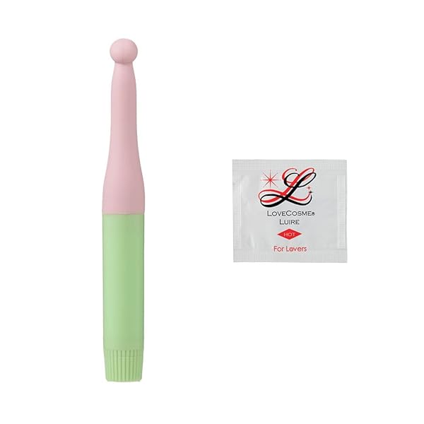 ラブコスメ 女性用 ローター メシベ & 感じるコスメ リュイール お試し1回分 初心者 静か 小型 バイブレータ…
