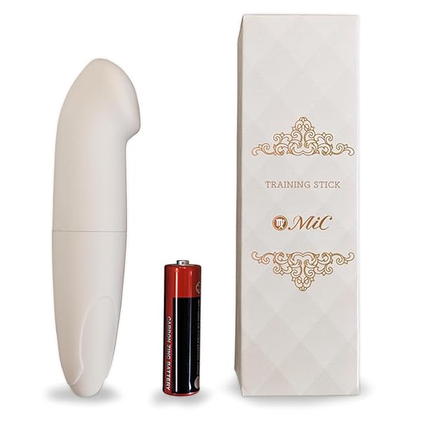 スティックローター フェムスティック ベージュ 生活防水 小型 振動 バイブ ローター コードレス 女性向け フェ…