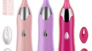 【電動歯ブラシデザイン】 バイブ 女性用 クリトリス 潮吹き 中いき ローター 【初心者最適+ クリ＆乳頭を挟んで…