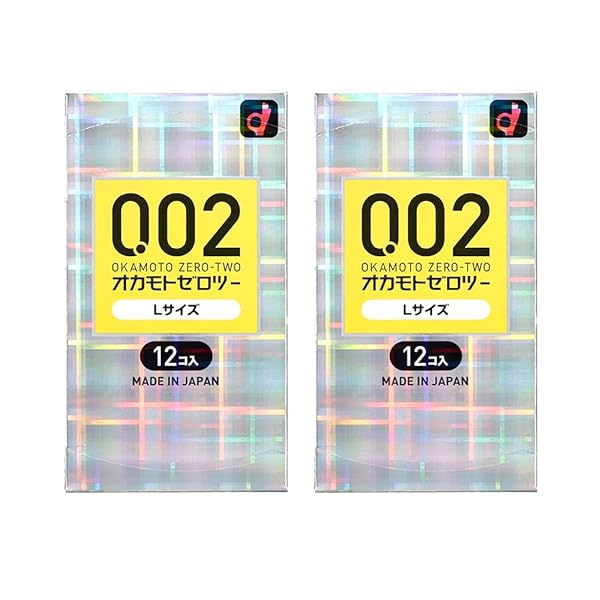 コンドーム オカモトゼロツー0.02 Lサイズ ポリウレタン (PU) 12コ入 2個セット 避妊具 こんどーむ …