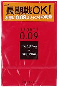 サガミ 0.09ドット コンドーム 3個入