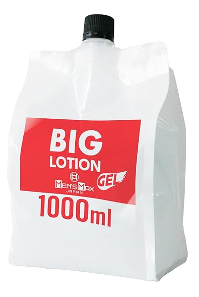 メンズマックス ビッグローション ジェル 大容量 1000ml 強粘度 透明 無香料 詰め替え 日本製 ローション