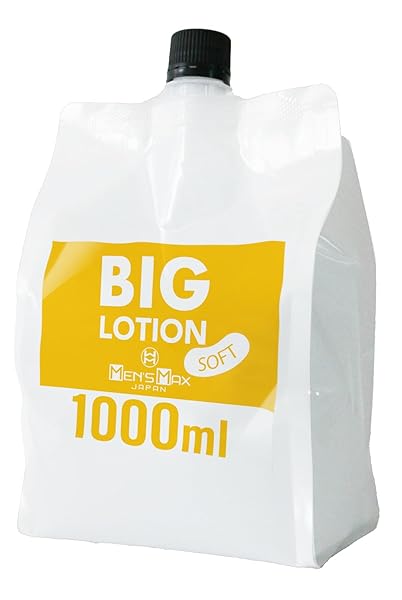 メンズマックス ビッグローション ソフト 大容量 1000ml 大容量 業務用 強粘度 クリア 無色透明 パウチ …
