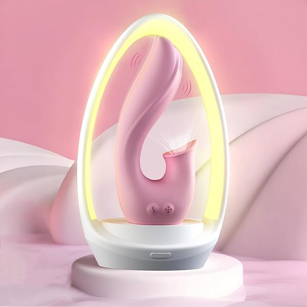 バイブ 女性用 中いき【10種密着吸引＋深層10段階震動＋S字カーブ密着構造＋4段階調光ナイトライト機能】吸引バイ…