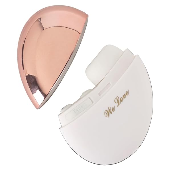 ポケットクン２ 吸引 吸うやつ クリ ハンディローター 10種+2種強弱 生活防水 (ホワイト)