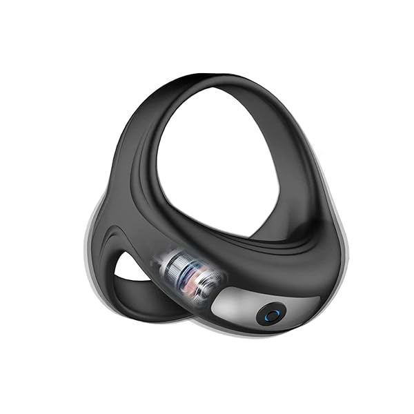 ペニスリング 電動バイブ コックリング ペニス 革新的なゲームプレイ ペニスリング 男性用 バイブ 10 動的周波…