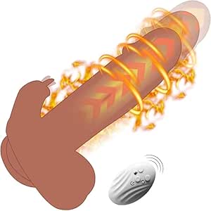 ディルド 電動ディルド バイブ【 10種類ピストン 振動・舌舐 高速伸縮回転・42℃加熱+遠隔操作】電動ディルド …
