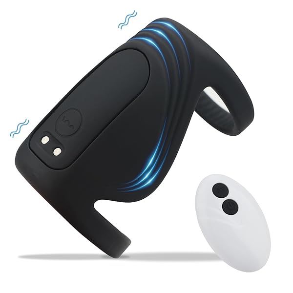 コックリング ペニスリング 10種振動パタン パワフル振動 太いペニス 電動バイブ 男性用 大人のおもちゃ 高弾力…