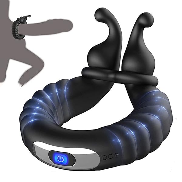 ペニスリング 男性用 10種振動 サイズ調整可能 電動 バイブ コックリング こっくりんぐ ペニス リング ハンデ…