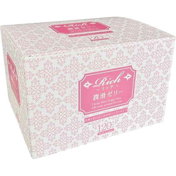 ローション – ユタカ リッチ潤滑ゼリー 120本入り ソフトタイプ